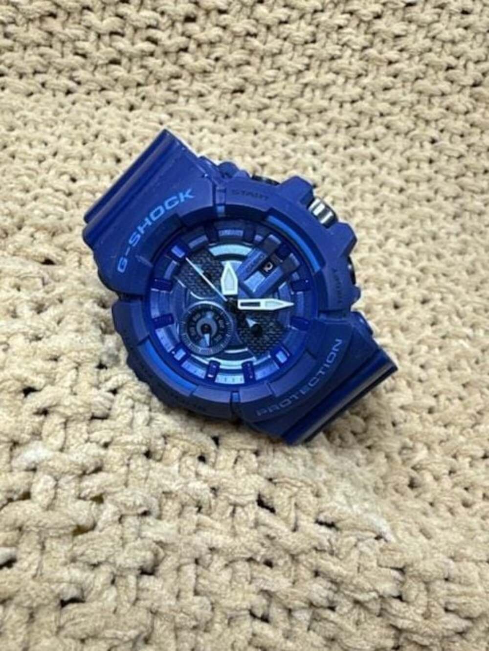 Casio G-Shock Gac-100ac Blue Analog Watch